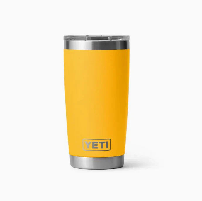 Foto de Recipiente Térmico YETI 20oz - Amarillo Mango Alpine original sobre fondo blanco