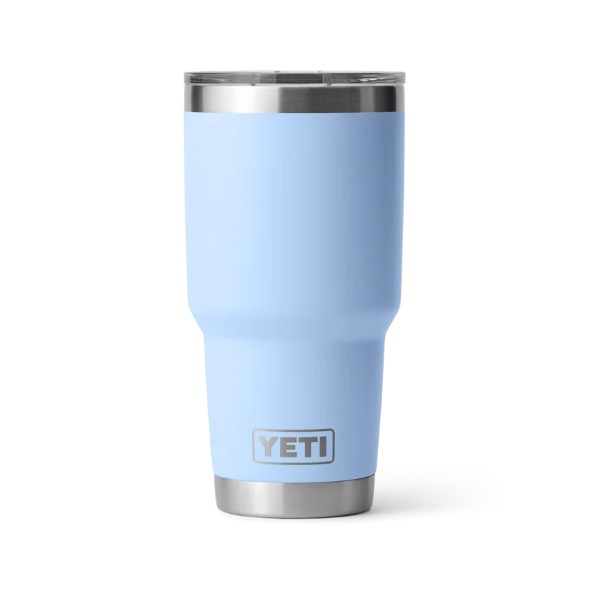 Foto de Contenedor YETI 30oz MagSlider - Azul Cielo Sky original sobre fondo blanco
