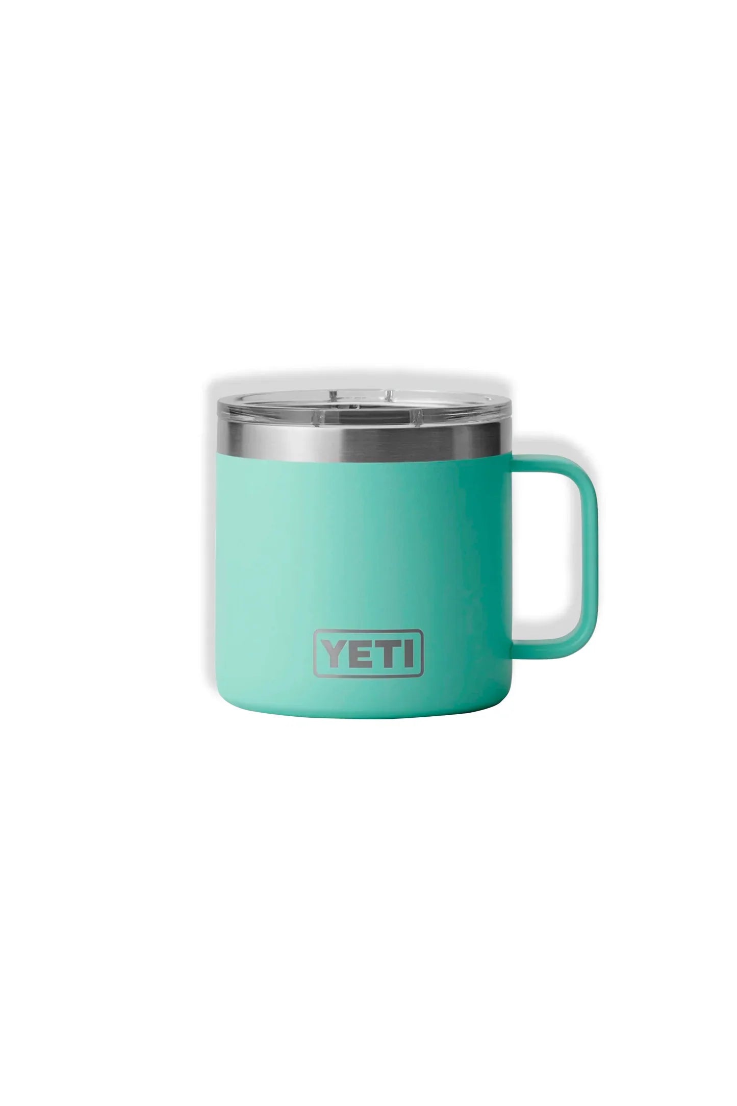 Foto de Pocillo YETI Rambler 14oz - Verde Menta Seafoam original sobre fondo blanco