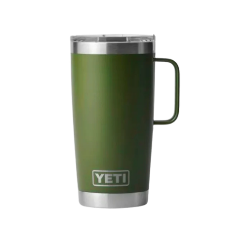 Foto de Taza Aislante YETI 20oz - Verde Camuflaje Army original sobre fondo blanco