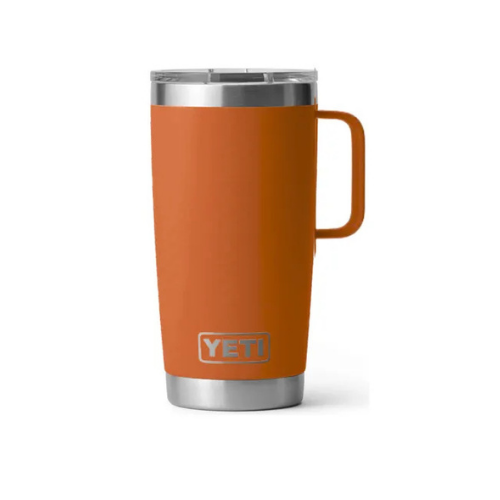 Foto de Taza Aislante YETI 20oz - Naranja Calabaza Pumpkin original sobre fondo blanco