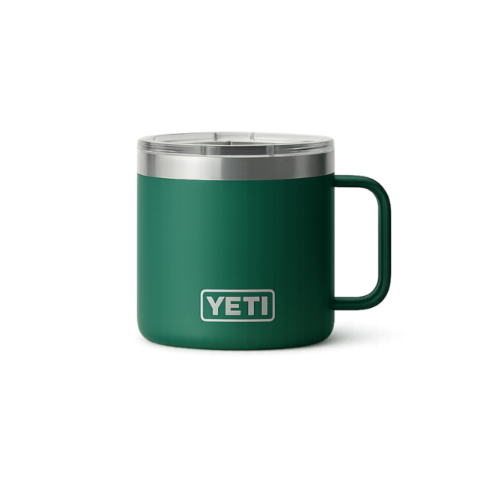 Foto de Copa Térmica YETI Rambler - Verde Northwood Premium original sobre fondo blanco