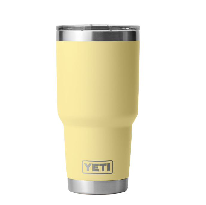 Foto de Contenedor YETI 30oz MagSlider - Amarillo Pastel Baby original sobre fondo blanco