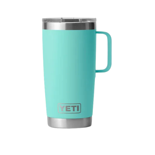 Foto de Taza Aislante YETI 20oz - Verde Menta Seafoam original sobre fondo blanco