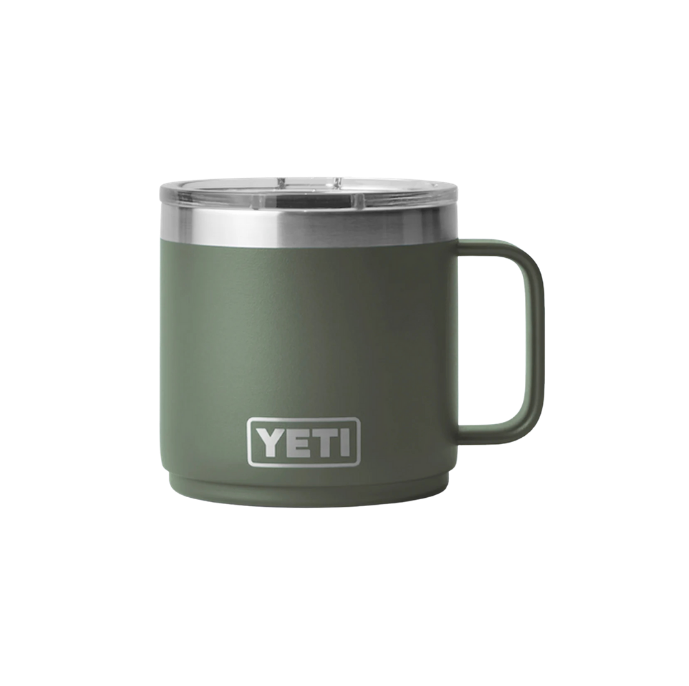 Foto de Copa Térmica YETI Rambler - Verde Olivo Army original sobre fondo blanco