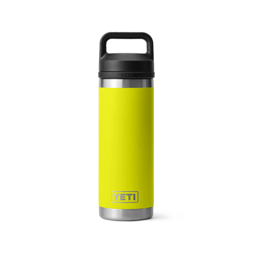 Foto de Hidratador YETI 18oz Chug - Amarillo Fluorescente Firefly original sobre fondo blanco