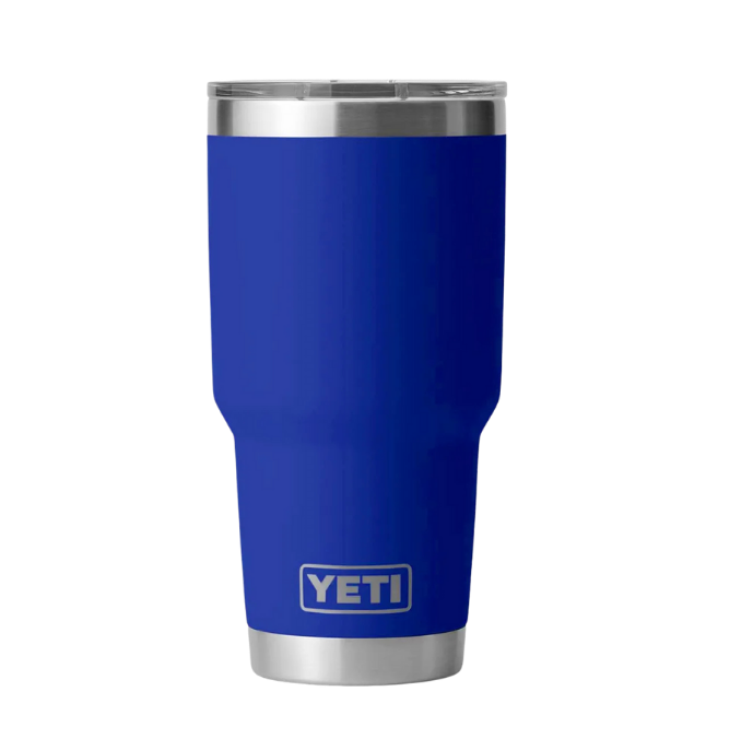 Foto de Contenedor YETI 30oz MagSlider - Azul Rey Offshore original sobre fondo blanco