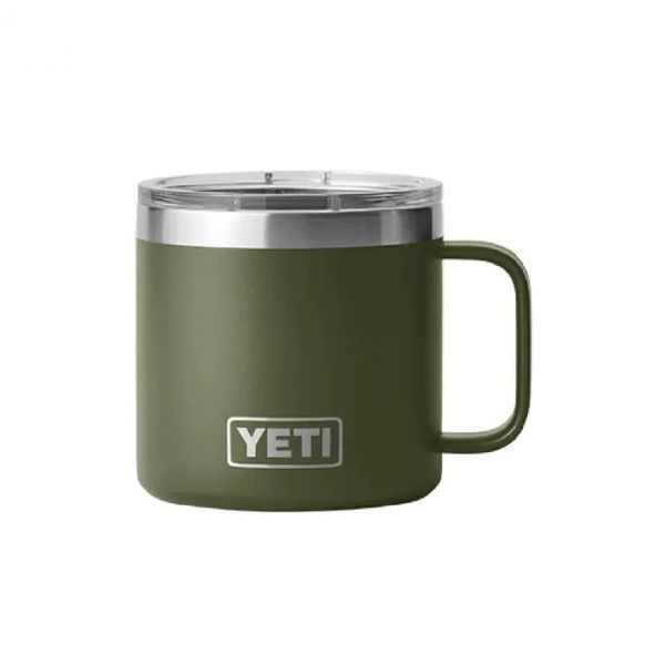 Foto de Pocillo YETI Rambler 14oz - Verde Camuflaje Army original sobre fondo blanco