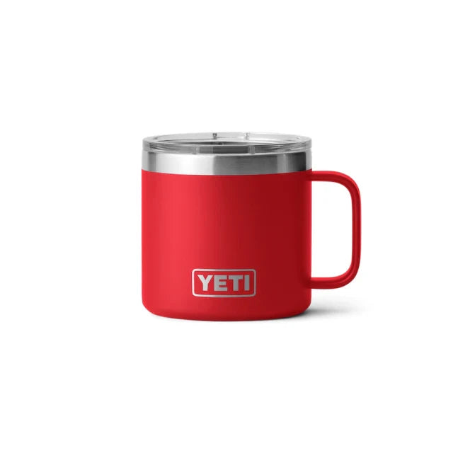 Foto de Pocillo YETI Rambler 14oz - Rojo Intenso Rescue original sobre fondo blanco